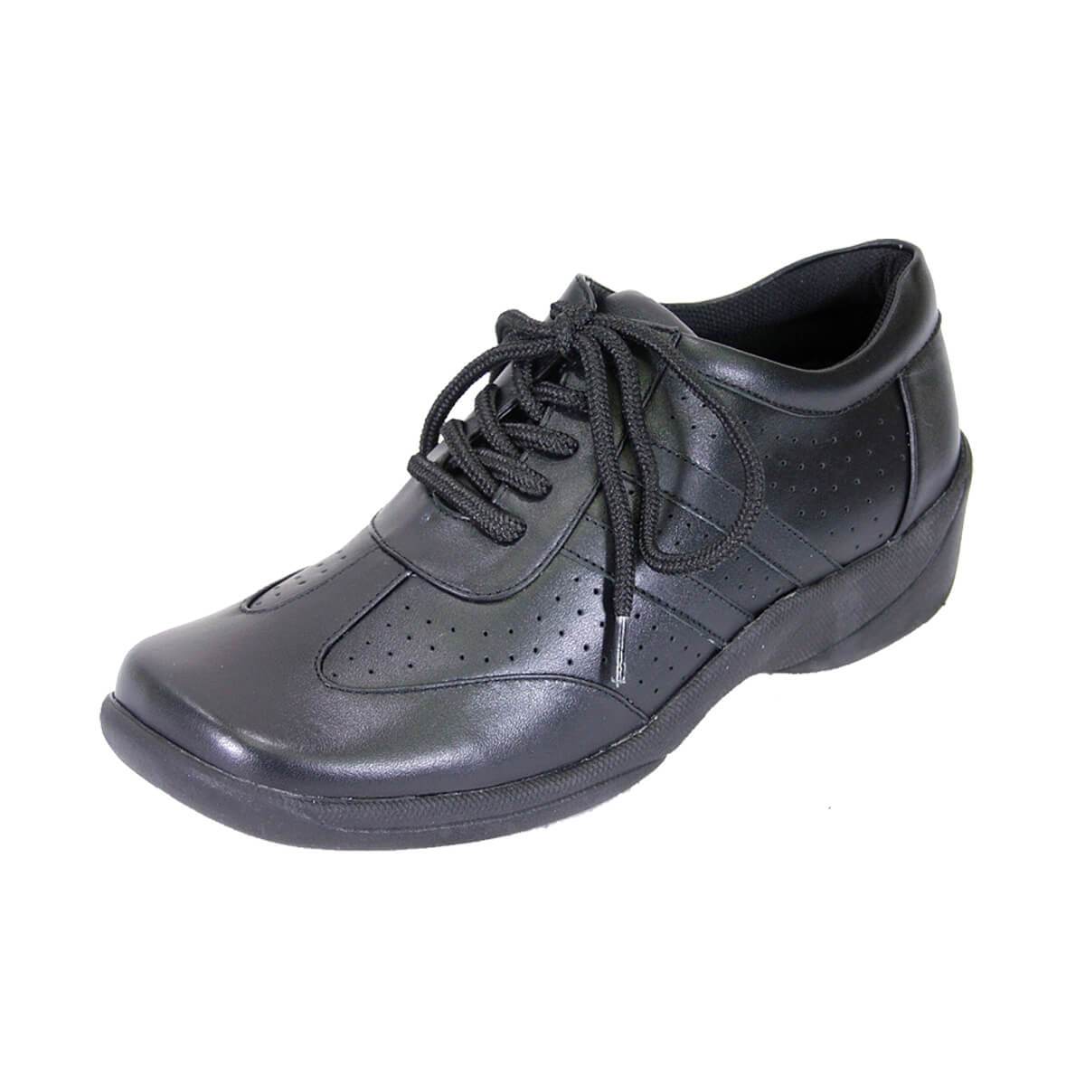 24 HOUR COMFORT Donna Women's Wide Width Leather Shoes FootwearUS 24 HOUR COMFORT Donna Women's Wide Width Leather Shoes FootwearUS
