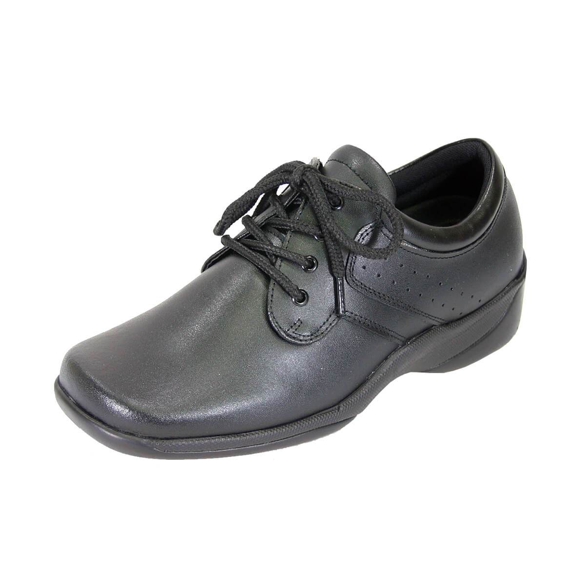 24 HOUR COMFORT Delores Women's Wide Width Leather Shoes FootwearUS 24 HOUR COMFORT Delores Women's Wide Width Leather Shoes FootwearUS