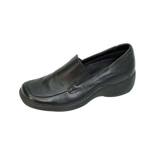 Fazpaz 24 Hour Comfort Riley Women Adjustable Wide Width Slip-on Loafers Nurse Style