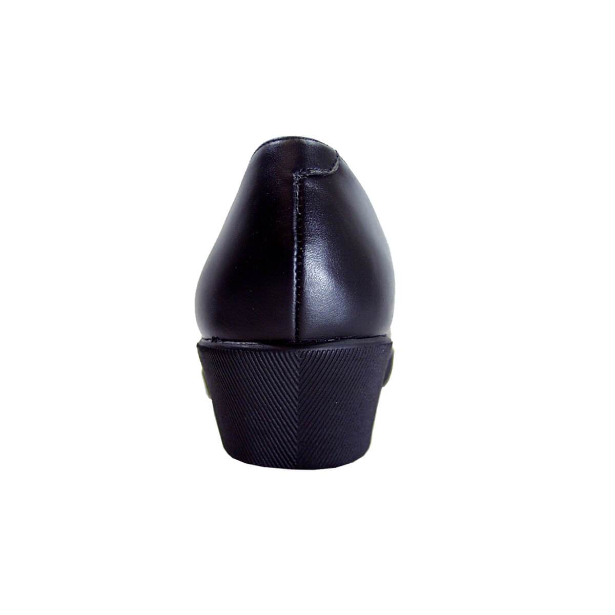 24 HOUR COMFORT Sofie Women's Wide Width Leather Wedge Shoes