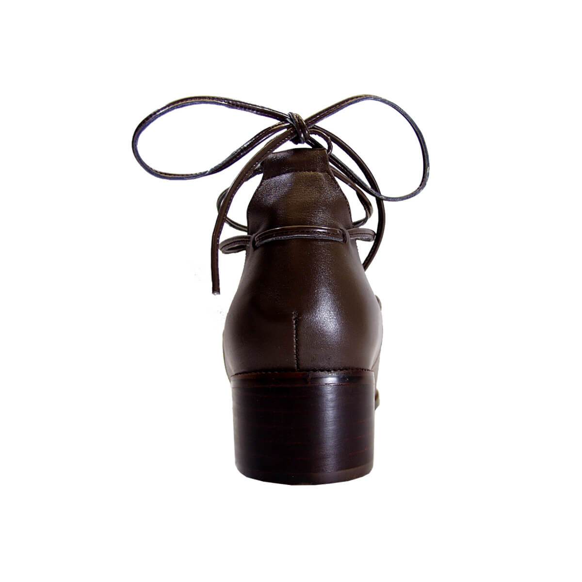 PEERAGE Drew Women's Wide Width Leather Ankle-Tie Shoes