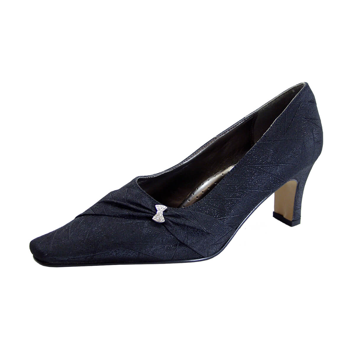 navy blue dress shoes wide width FLORAL Adriana Women's Wide Width Dress Pumps – FootwearUS