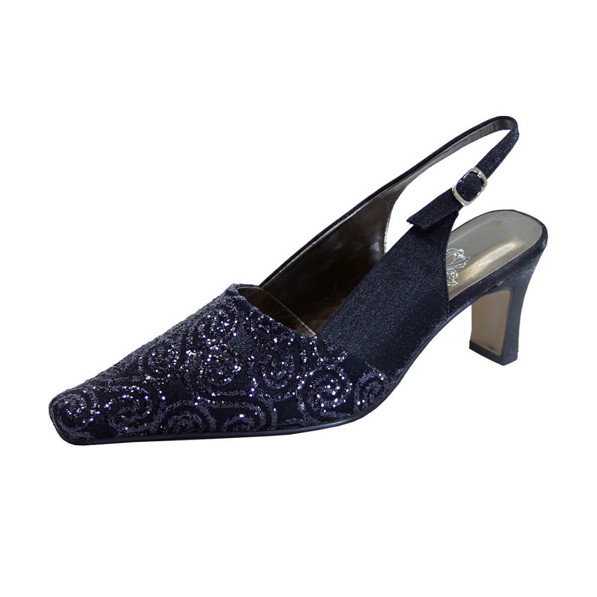 Navy pumps hotsell wide width