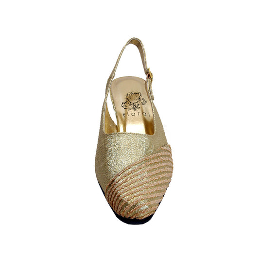 FLORAL Indira Women's Wide Width Dress Slingback Pumps