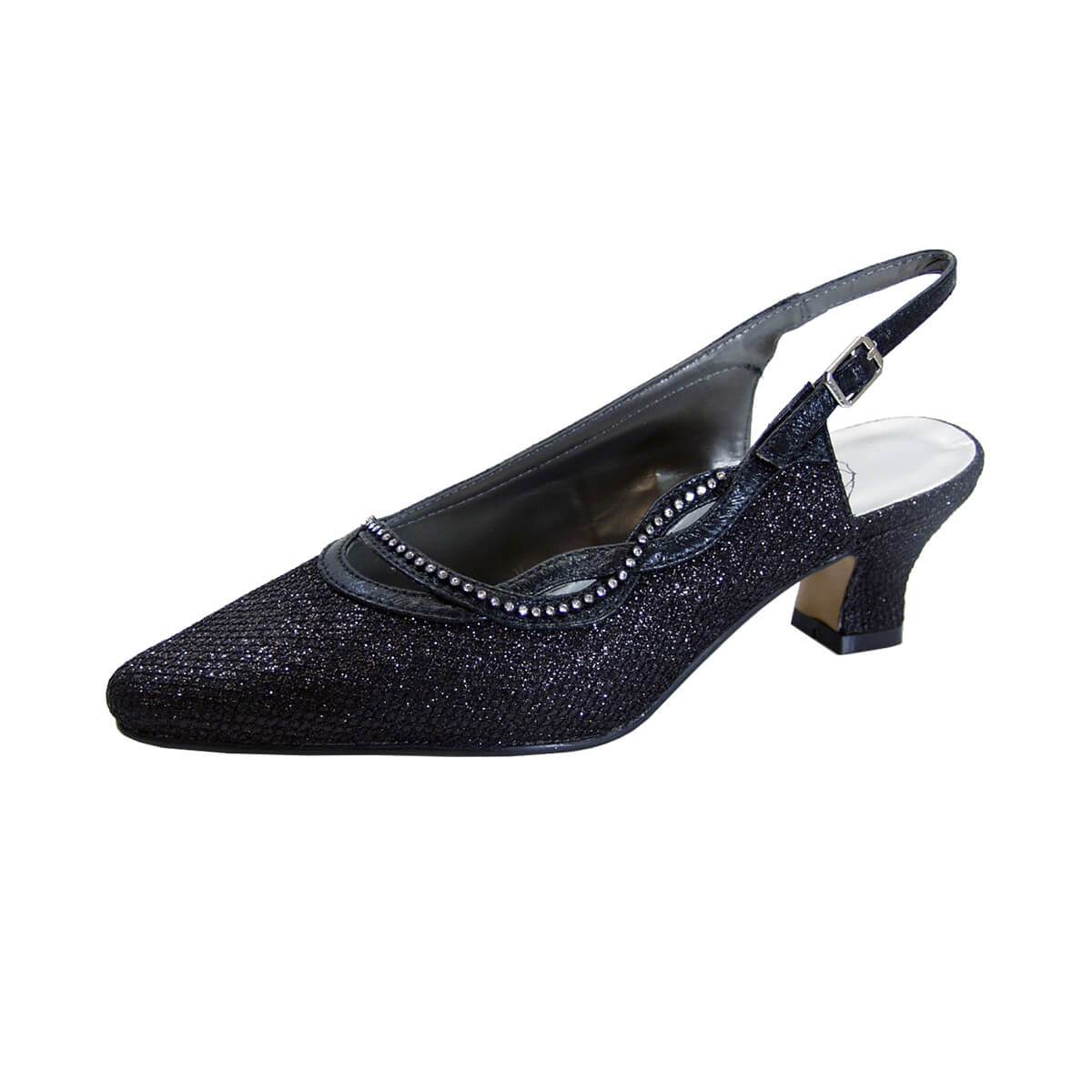 FLORAL Bonita Women's Wide Width Slingback Dress Pumps – FootwearUS