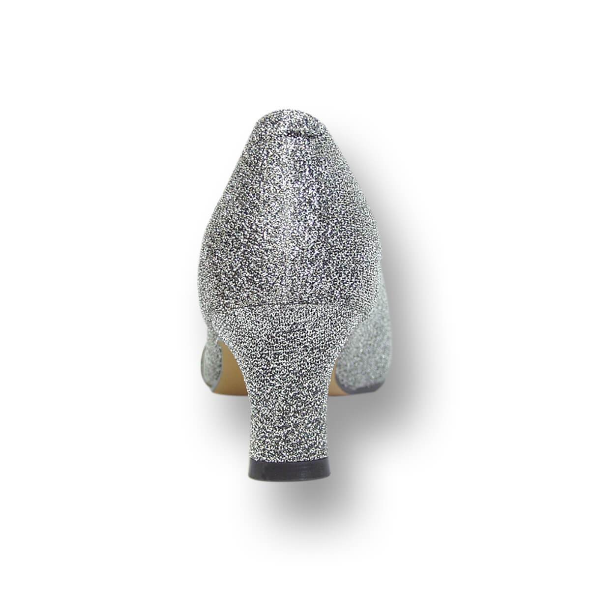 FLORAL Dolly Women's Wide Width Glittery Metallic Pumps