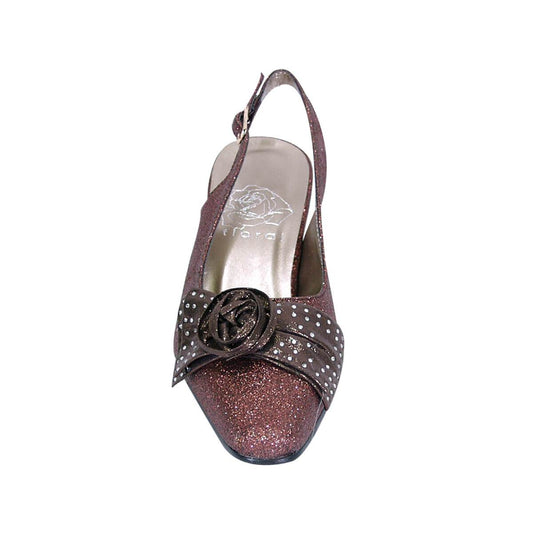 FLORAL Alaina Women's Wide Width Glitter Slingback Shoes
