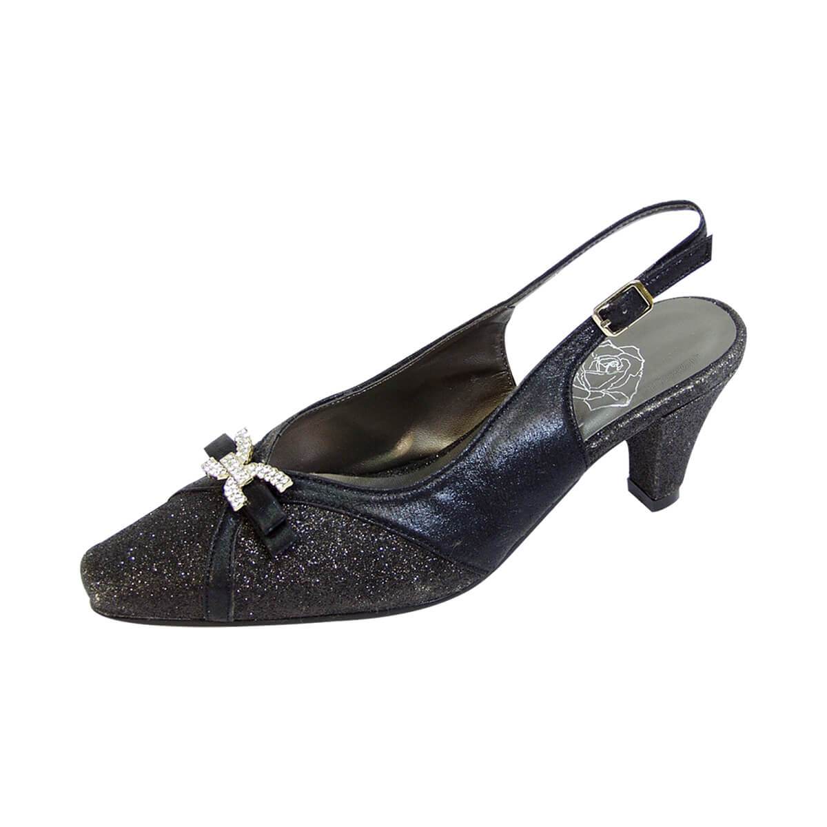 FLORAL Hanna Women's Wide Width Slingback Dress Shoes – FootwearUS