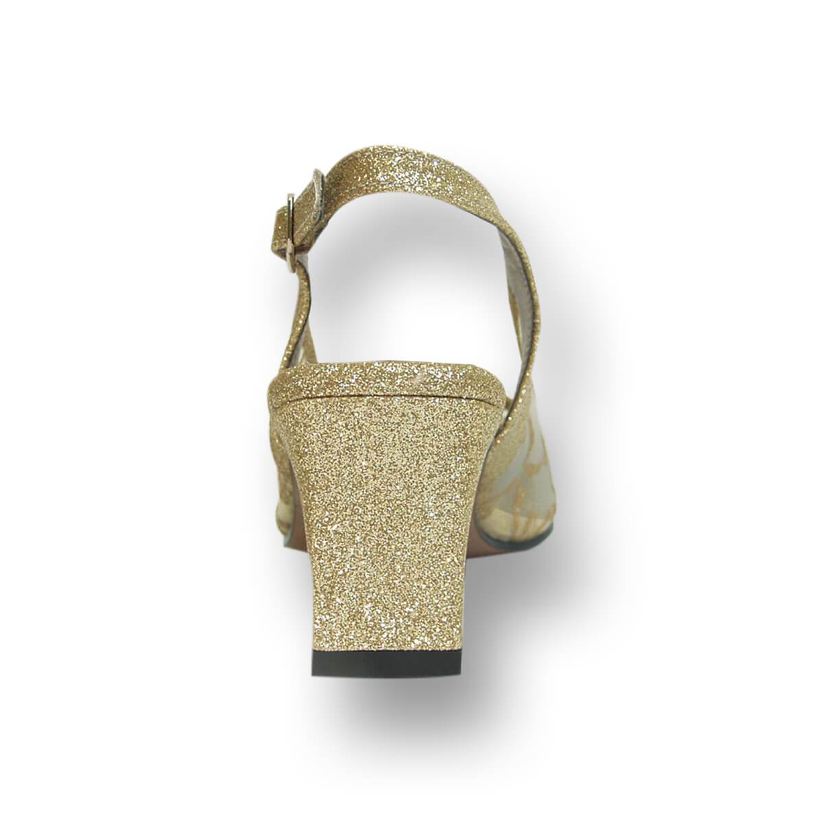 FLORAL Jenni Women's Wide Width Slingback Mesh Pumps