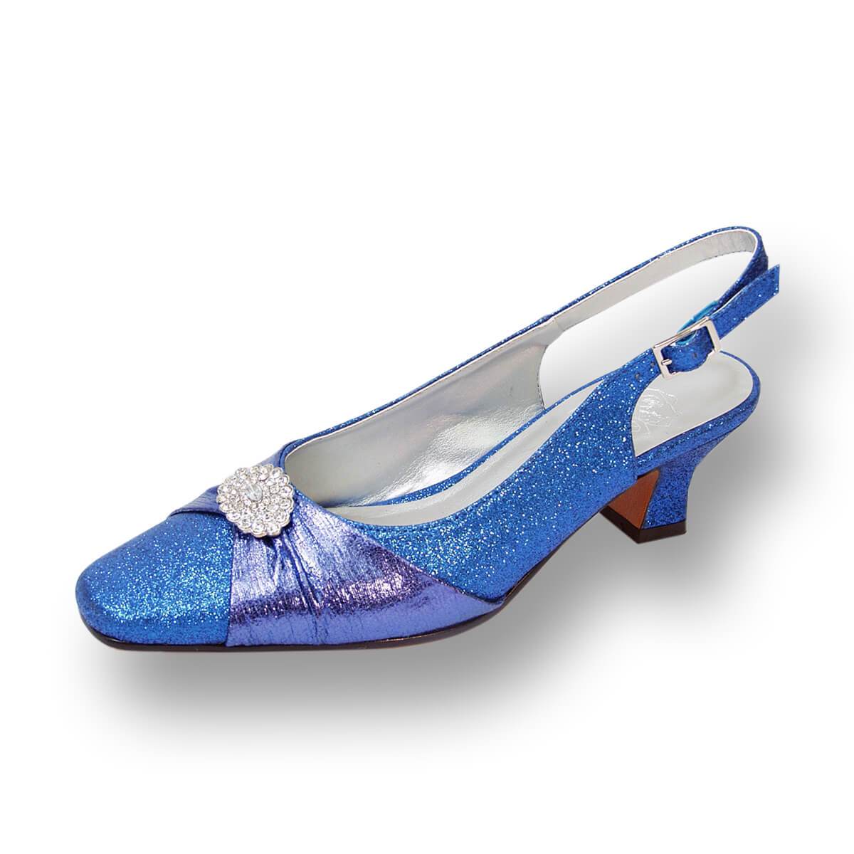 Royal blue pumps wide 2025 width