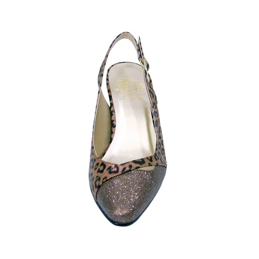 FLORAL Anna Women's Wide Width Leopard Print Dress Shoes