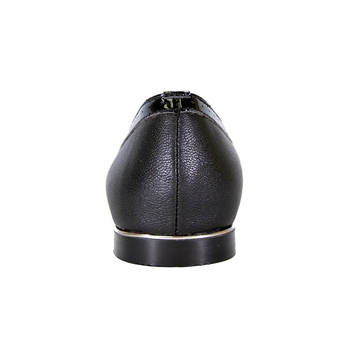 PEERAGE Brenna Women's Wide Width Casual Leather Flats