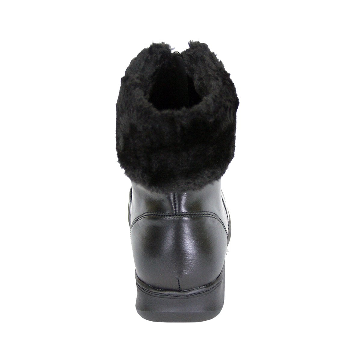 PEERAGE Lana Women's Wide Width Casual Leather Ankle Boots