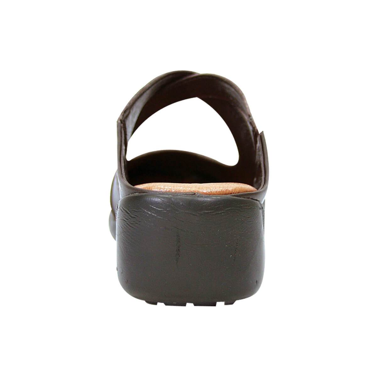 PEERAGE Casey Women's Wide Width Leather Clogs