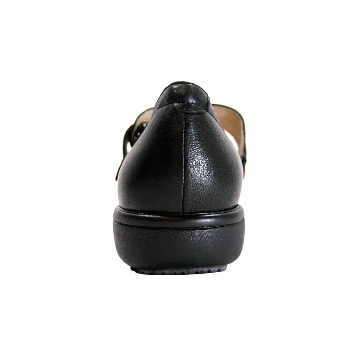 PEERAGE Deena Women's Wide Width Mary Jane Leather Shoes