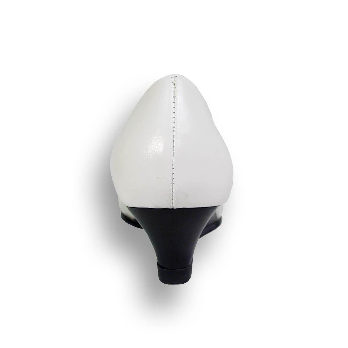 PEERAGE Gloria Women's Wide Width Leather Wedge Shoes