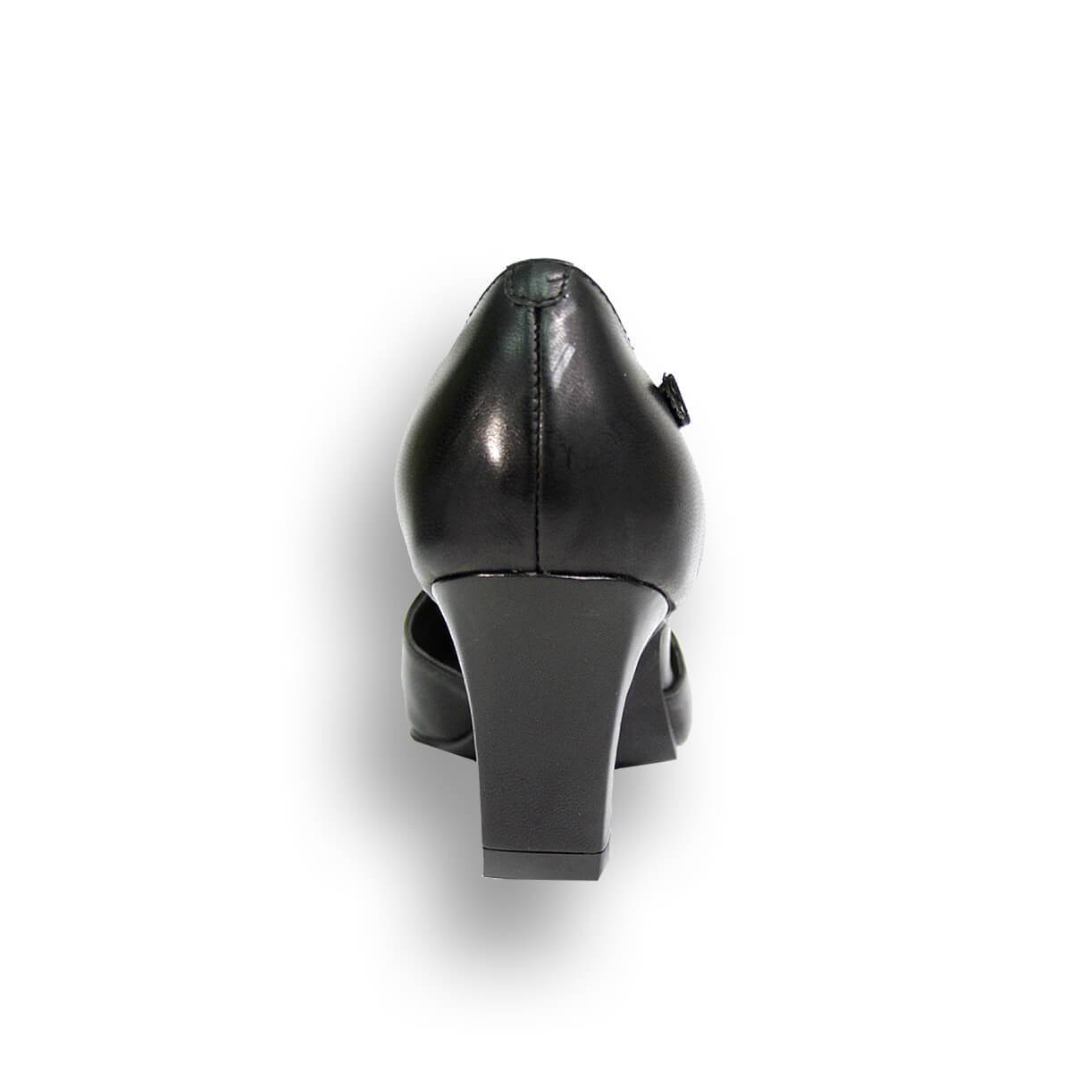 PEERAGE Liza Women's Wide Width Leather Pumps