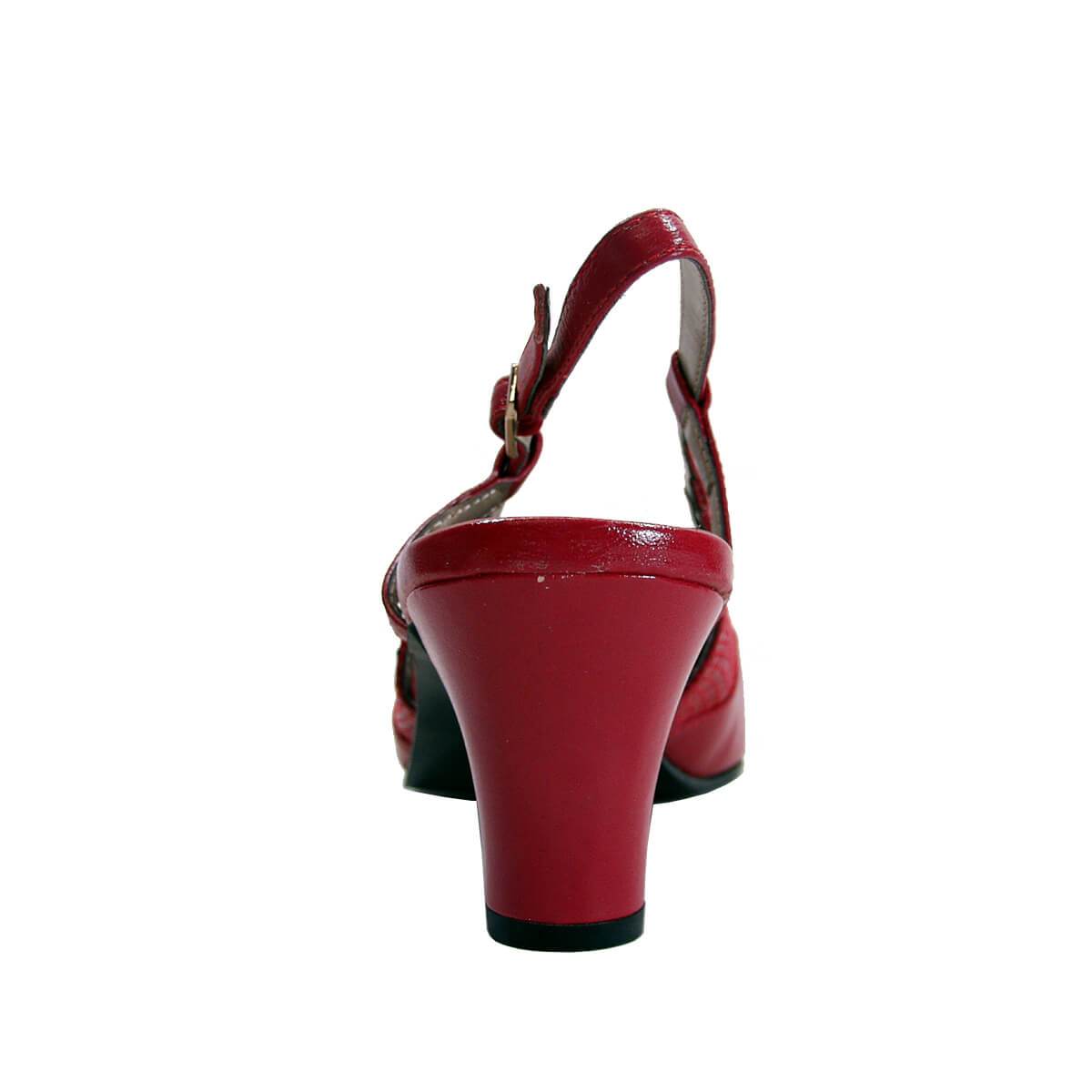 PEERAGE Eris Women's Wide Width Animal Print Leather Pumps