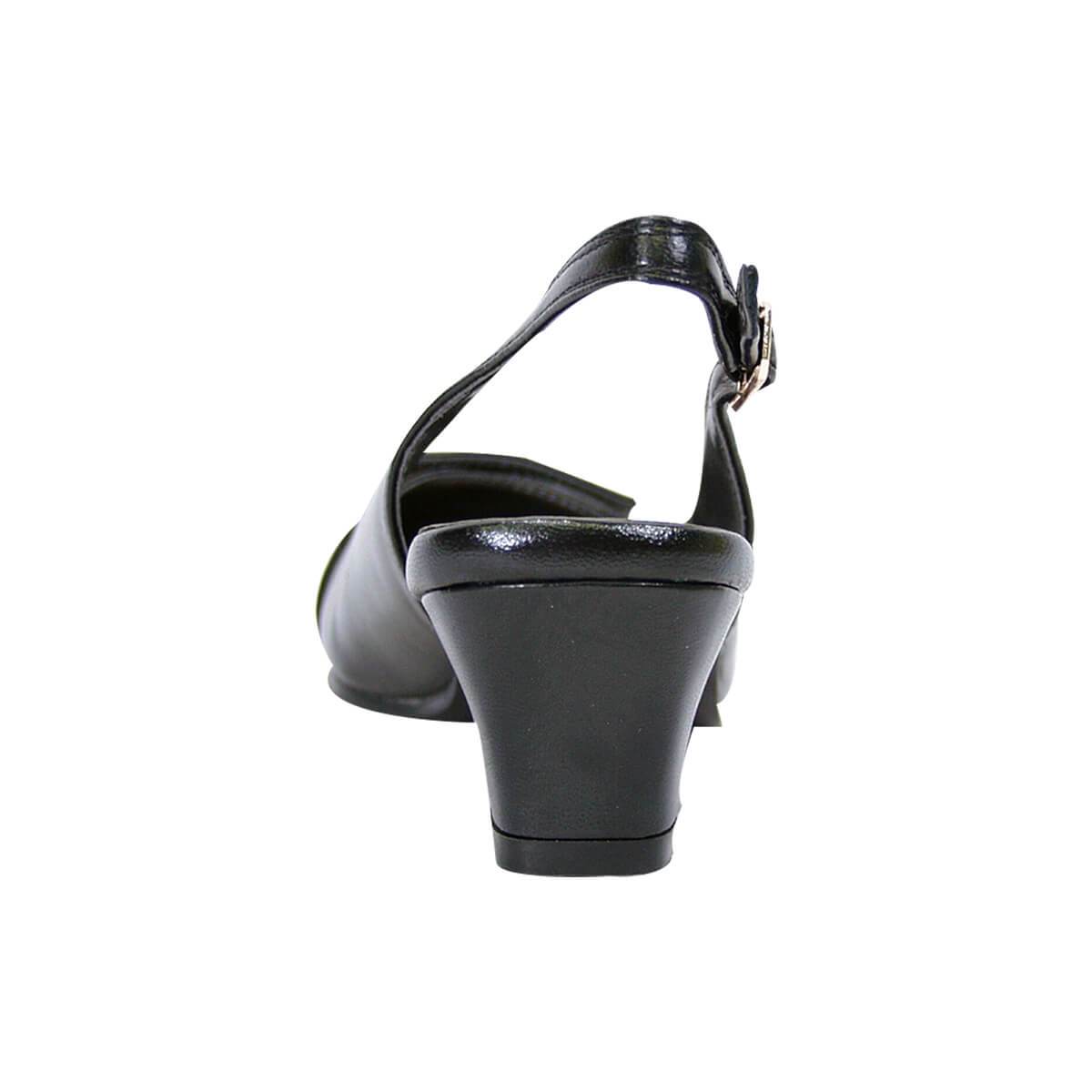 PEERAGE Annabelle Women's Wide Width Leather Slingback Pumps