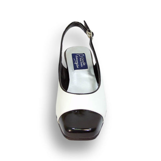 PEERAGE Cece Women's Wide Width Leather Pumps