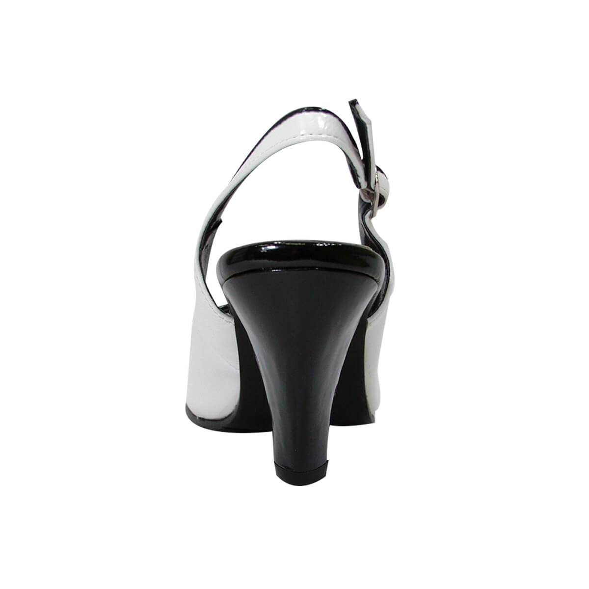 PEERAGE Roxy Women's Wide Width Leather Pumps