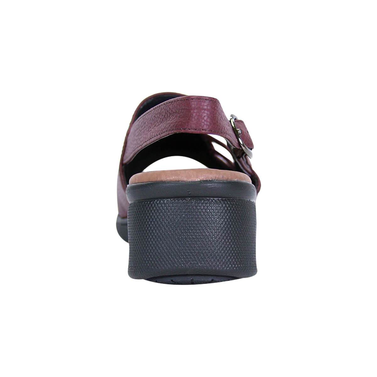 24 HOUR COMFORT Selina Women's Wide Width Leather Sandals