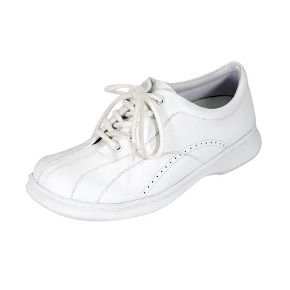 24 HOUR COMFORT Gia Women's Wide Width Leather Oxfords