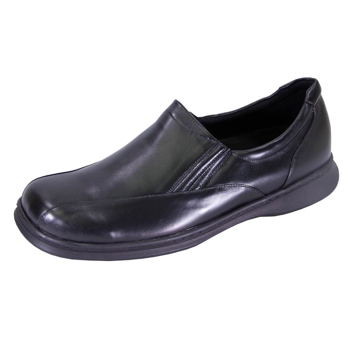 Fazpaz 24 Hour Comfort Blaire Women's Wide Width Comfort Leather Slip On Shoes