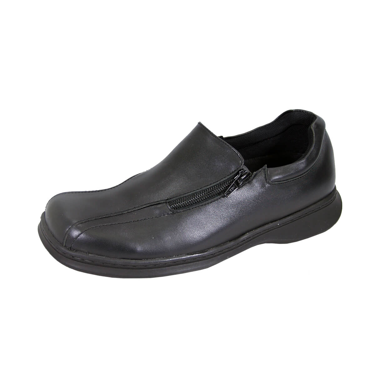 Fazpaz 24 Hour Comfort Liv Women's Wide Width Cushioned Leather Slip On Shoes