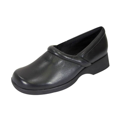 Fazpaz 24 Hour Comfort Carol Women's Wide Width Leather Loafer Shoes