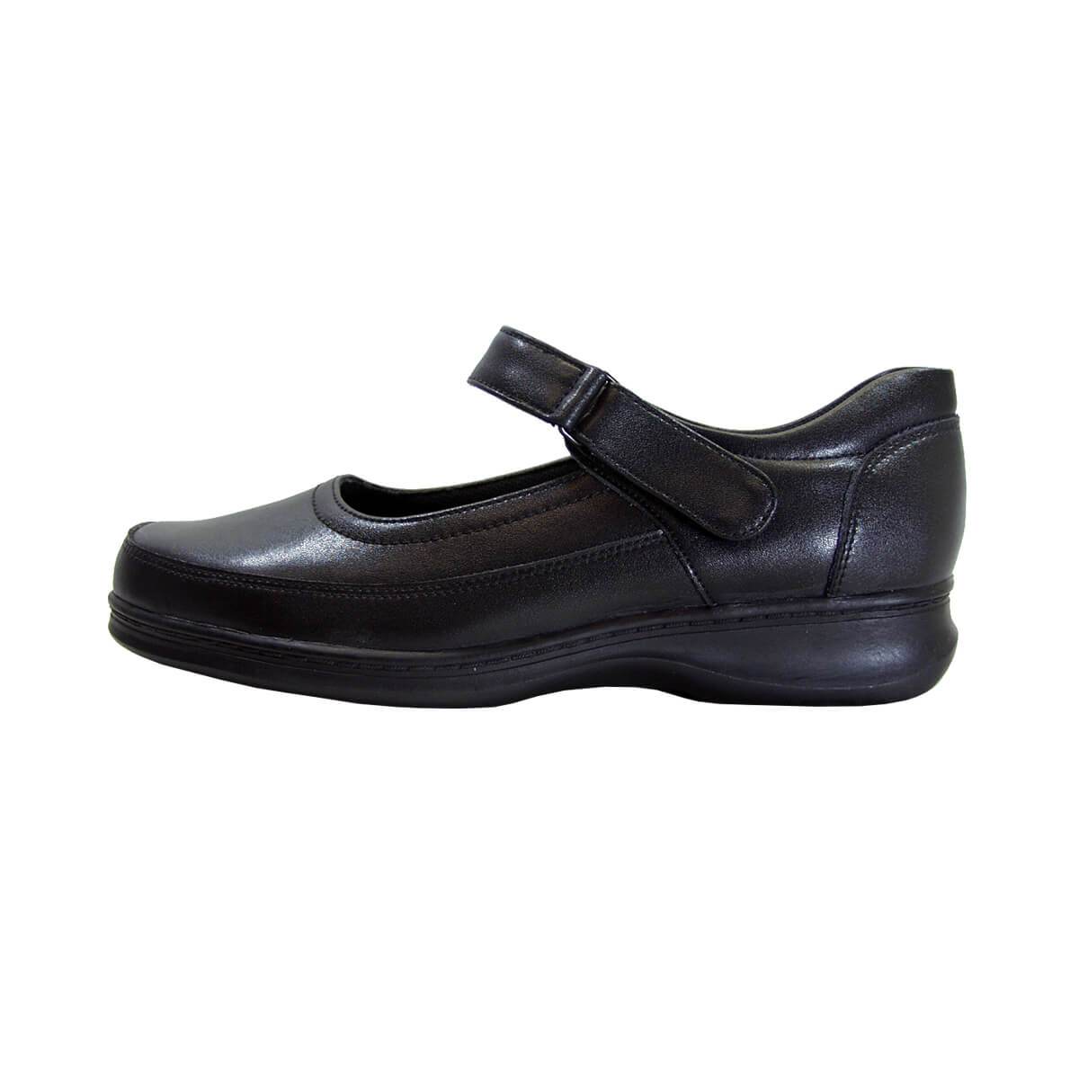 24 HOUR COMFORT Kimmy Women's Wide Width Mary Jane Leather Shoes