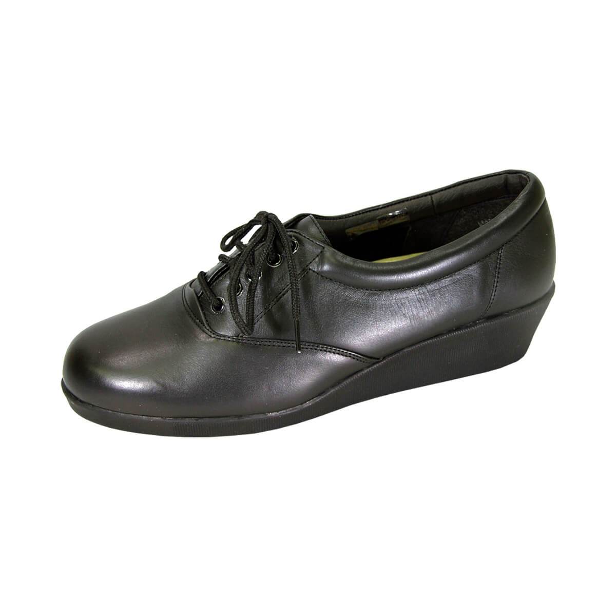 Fazpaz 24 Hour Comfort Helga Women's Wide Width Cushioned Leather Shoes