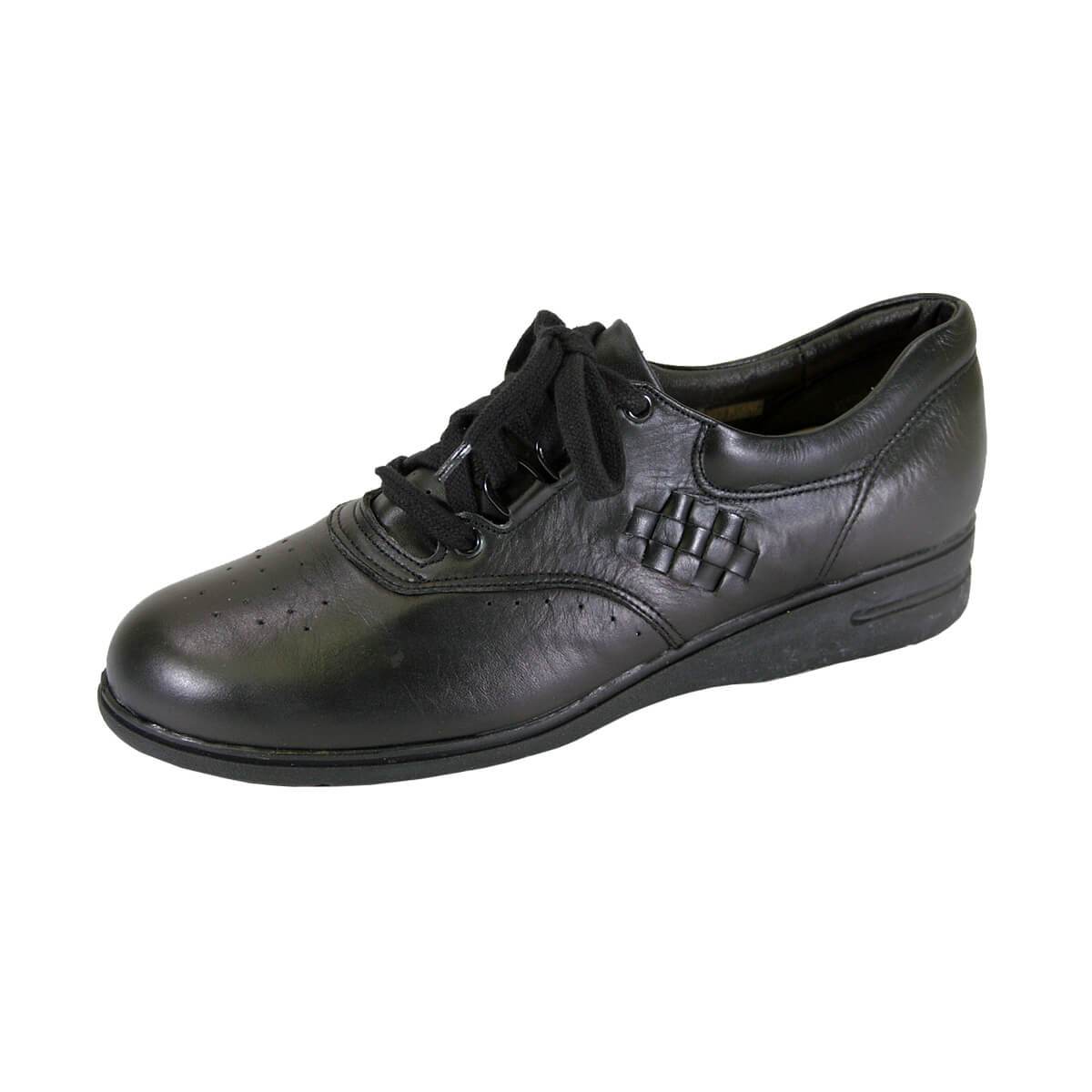 Fazpaz 24 Hour Comfort Dee Women's Wide Width Leather Lace Up Comfort Oxford Shoes
