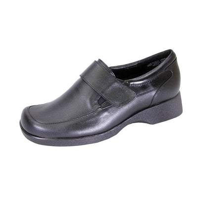 Fazpaz 24 Hour Comfort Gail Women's Wide Width Comfort Leather Slip On Shoes