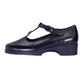 24 HOUR COMFORT Tracy Women's Wide Width T-Strap Leather Shoes