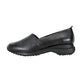 24 HOUR COMFORT April Women's Wide Width Leather Loafers