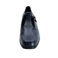 PEERAGE Asma Women's Wide Width T-Strap Leather Shoes