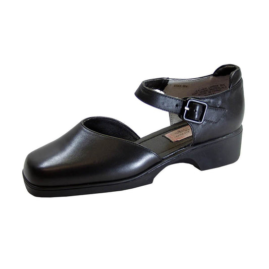 Peerage Leda Women's Wide Width Open Shank Leather Shoes