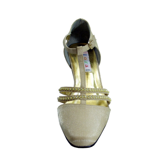 FLORAL Amina Women's Wide Width T-Strap Pumps