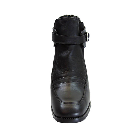 PEERAGE Orla Women's Wide Width Leather Ankle Boots