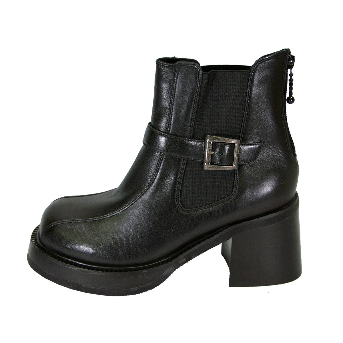 PEERAGE Ricky Men's Medium Width Leather Boots