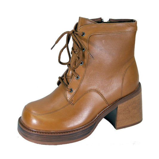 PEERAGE Pauly Men's Medium Width Leather Boots