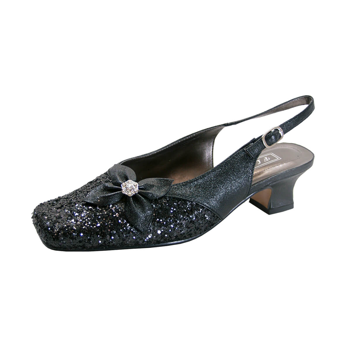 FLORAL Yesenia Women's Wide Width Slingback Dress Shoes FLORAL Yesenia Women's Wide Width Slingback Dress Shoes