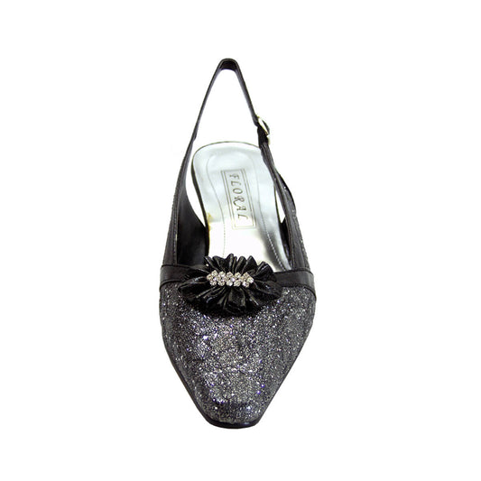 FLORAL Arisha Women's Wide Width Dress Wedge Pumps