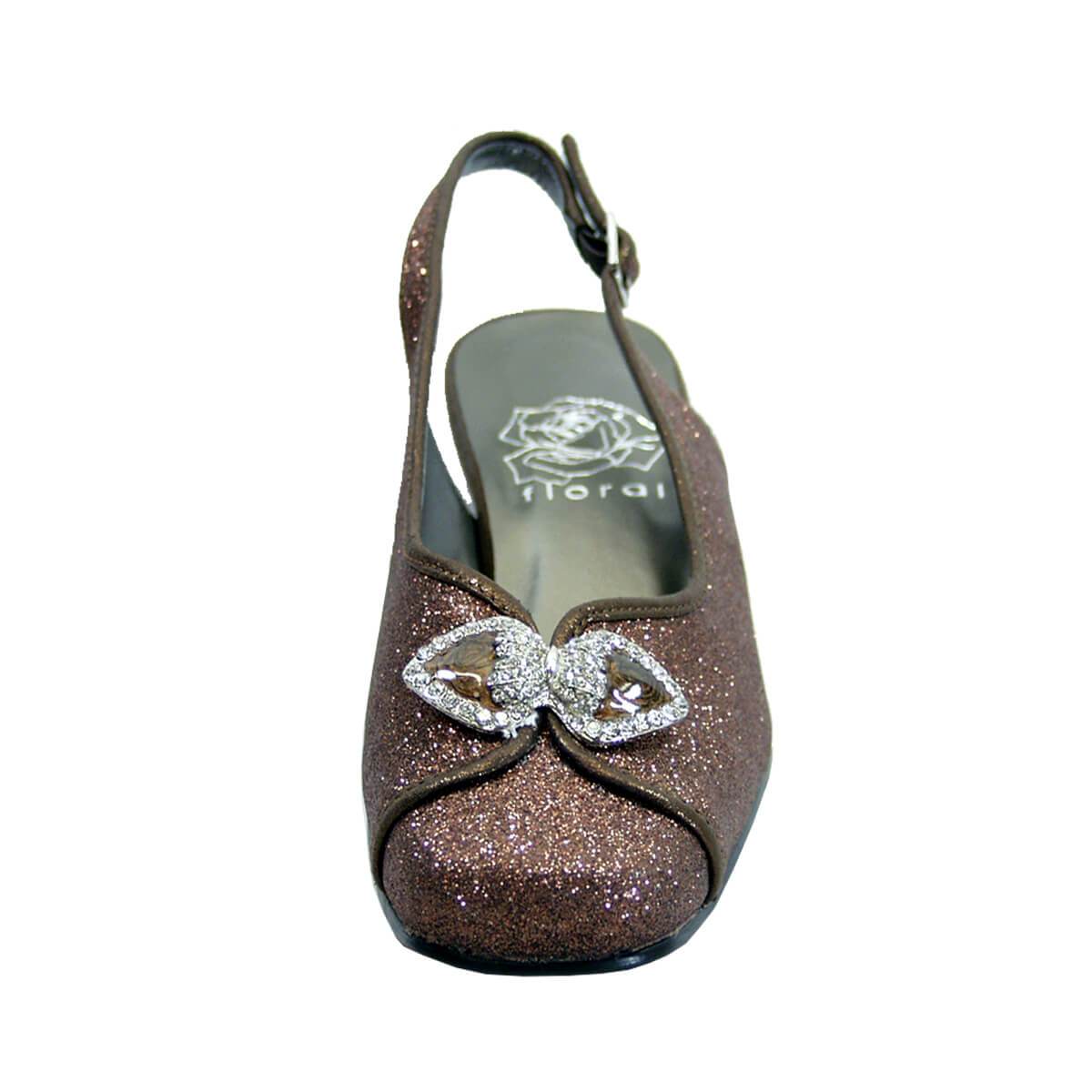 FLORAL Bay Women's Wide Width Slingback Low-Heel Dress Shoes