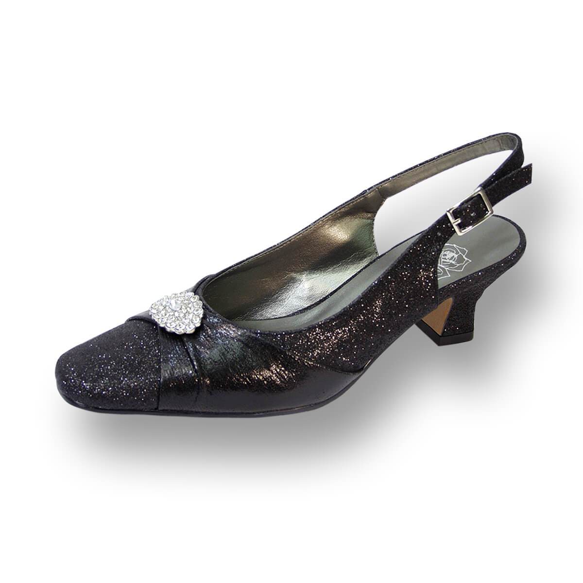 FLORAL Elaine Women's Wide Width Slingback Dress Shoes FLORAL Elaine Women's Wide Width Slingback Dress Shoes