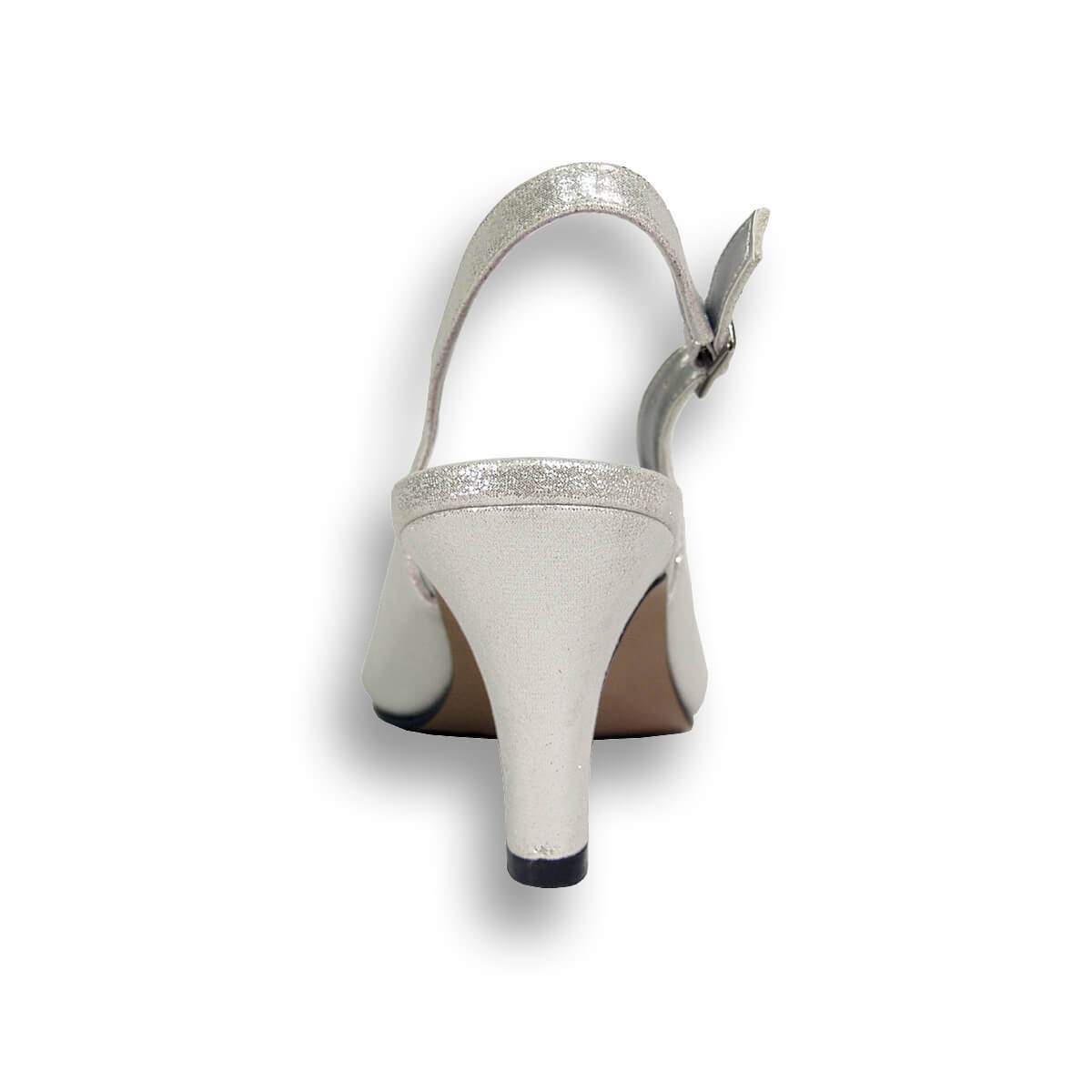 Women Stylish Silver Heels