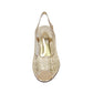 FLORAL Ashley Women's Wide Width Peep Toe Dress Shoes