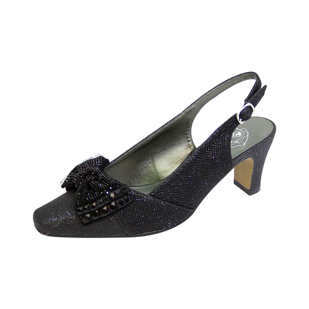 FLORAL Megan Women's Wide Width Dress Slingback Shoes FootwearUS FLORAL Megan Women's Wide Width Dress Slingback Shoes FootwearUS
