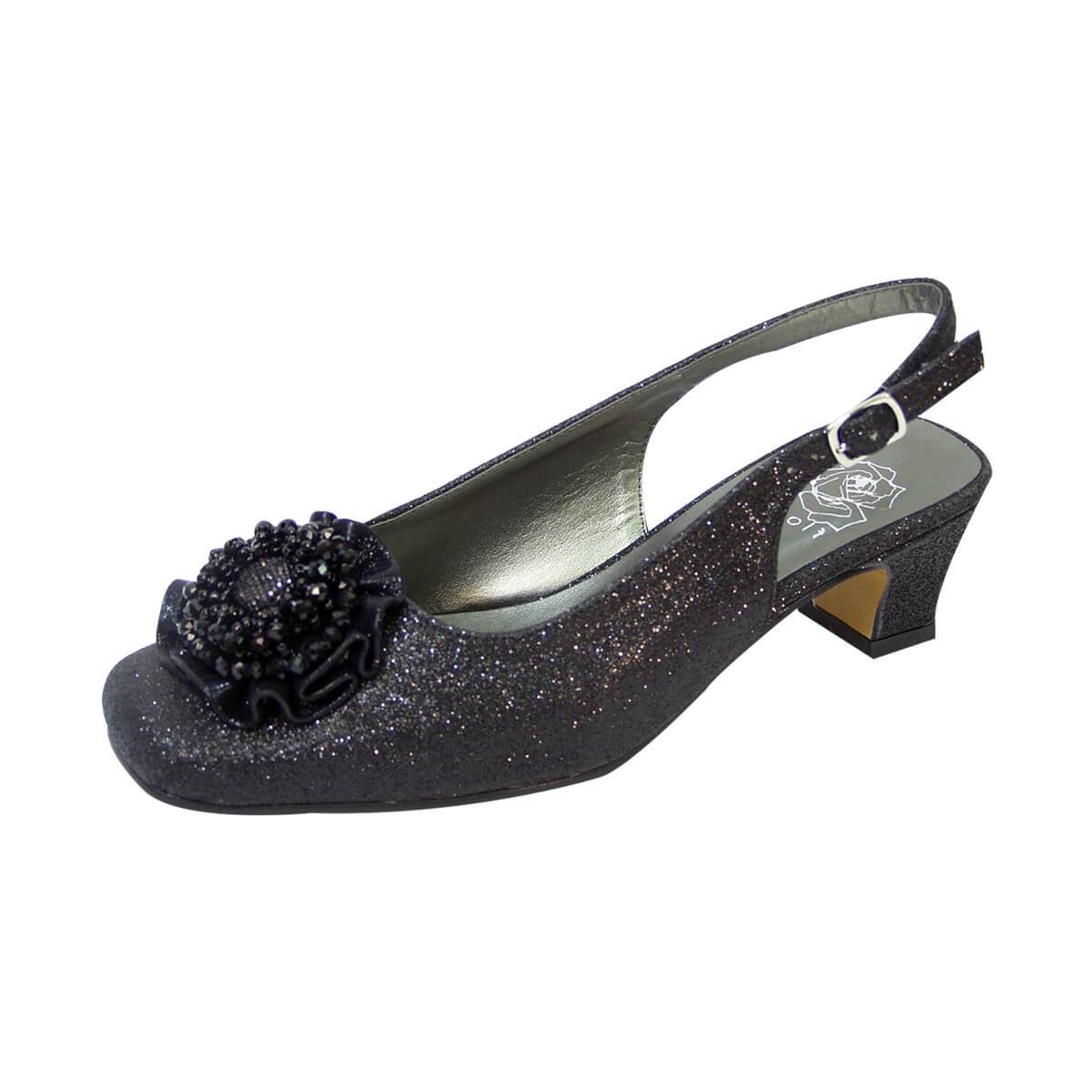 FLORAL Dara Women's Wide Width Dress Slingback Shoes FootwearUS FLORAL Dara Women's Wide Width Dress Slingback Shoes FootwearUS